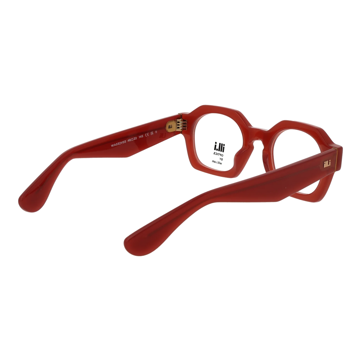 Ill.i by Will.i.am glasses, Acetate frame, Ill.i by Will.i.am Optical Frames WA032V03 03 48 – Burghley & Co (Image 3)
