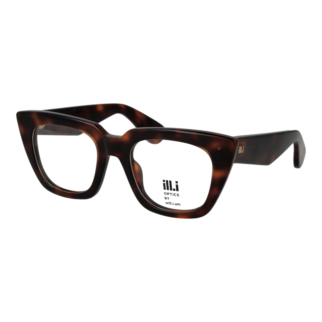 Ill.i by Will.i.am Rectangle glasses, Acetate frame, Ill.i by Will.i.am Optical Frames WA034V02 02 49 – Burghley & Co (Image 1)
