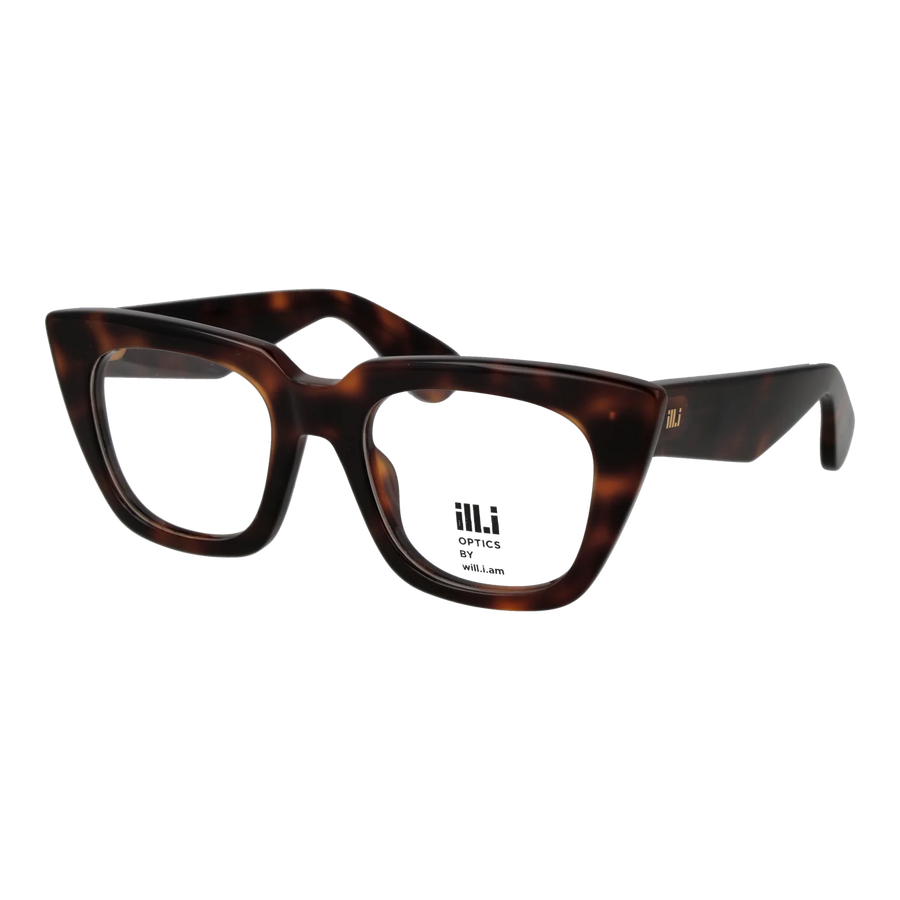 Ill.i by Will.i.am Rectangle glasses, Acetate frame, Ill.i by Will.i.am Optical Frames WA034V02 02 49 – Burghley & Co (Image 1)