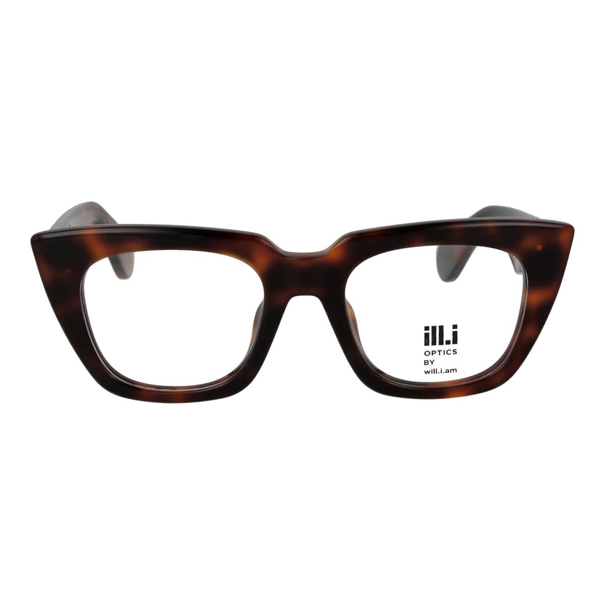 Ill.i by Will.i.am Rectangle glasses, Acetate frame, Ill.i by Will.i.am Optical Frames WA034V02 02 49 – Burghley & Co (Image 2)