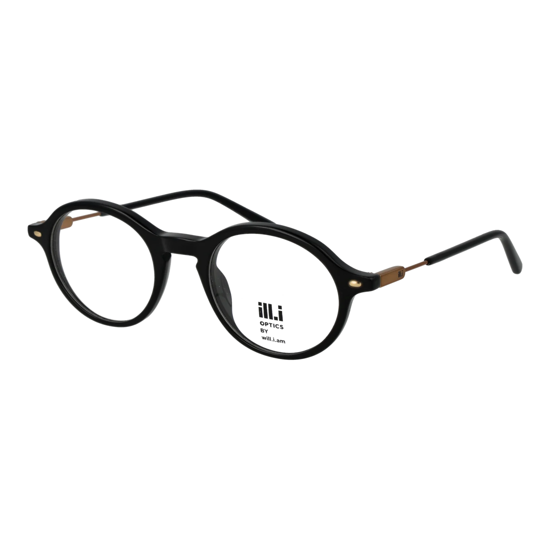 Ill.i by Will.i.am glasses, Ill.i by Will.i.am Optical Frames WA039V01 01 49 – Burghley & Co (Image 1)