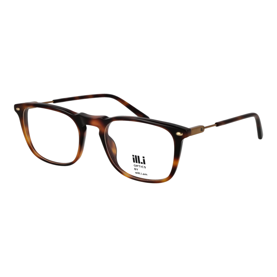 Ill.i by Will.i.am Rectangle glasses, Acetate frame, Ill.i by Will.i.am Optical Frames WA040V02 02 51 – Burghley & Co (Image 1)