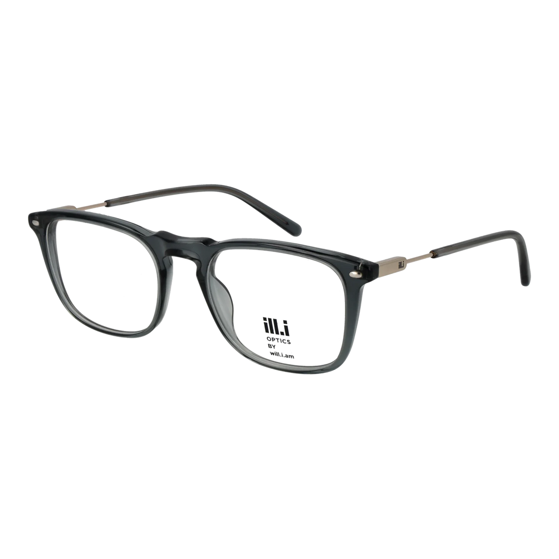Ill.i by Will.i.am Rectangle glasses, Acetate frame, Ill.i by Will.i.am Optical Frames WA040V03 03 51 – Burghley & Co (Image 1)