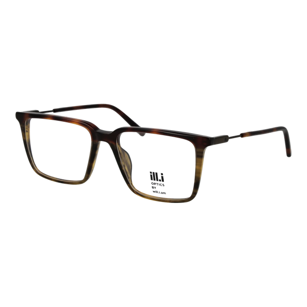 Ill.i by Will.i.am Rectangle glasses, Acetate frame, Ill.i by Will.i.am Optical Frames WA041V03 03 54 – Burghley & Co (Image 1)