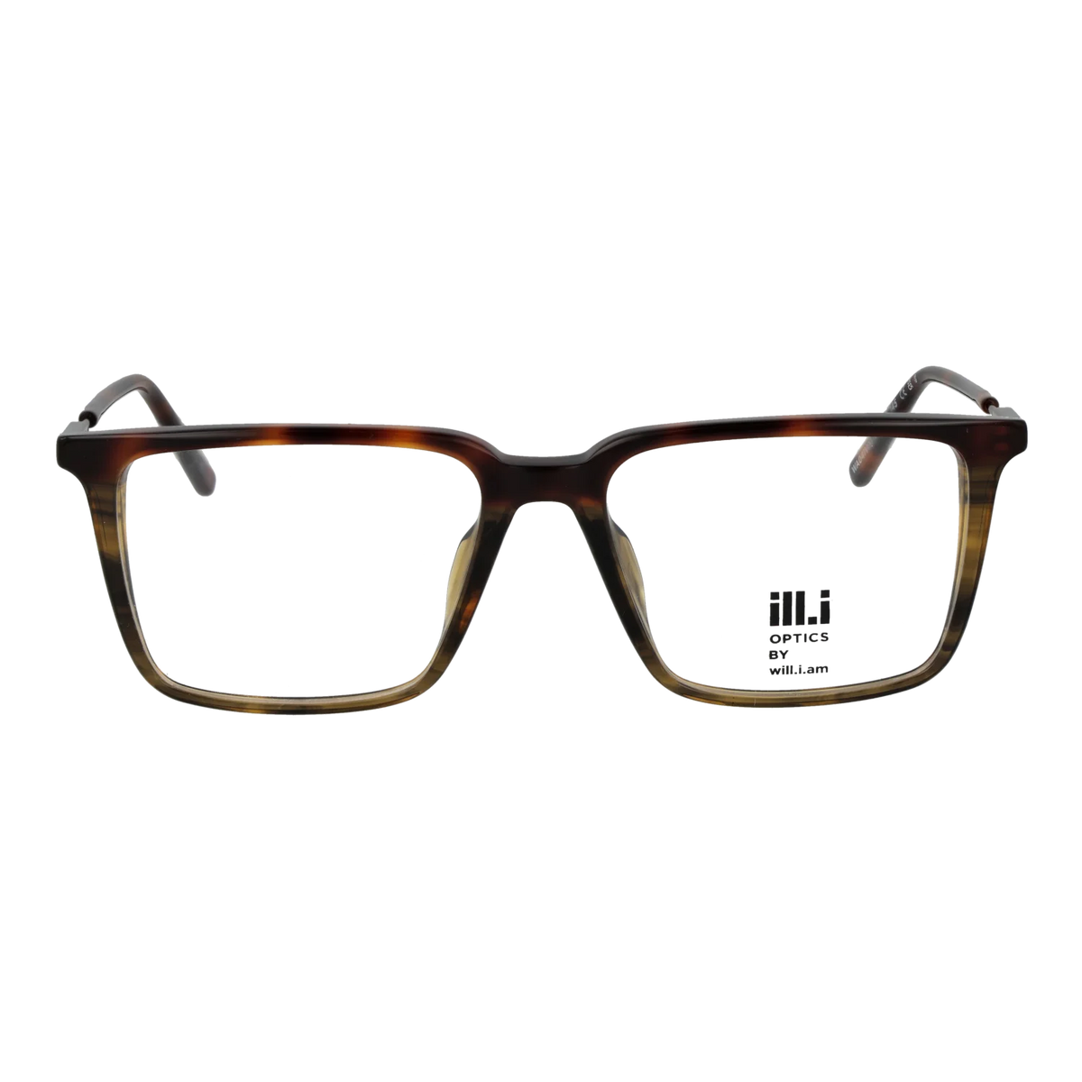 Ill.i by Will.i.am Rectangle glasses, Acetate frame, Ill.i by Will.i.am Optical Frames WA041V03 03 54 – Burghley & Co (Image 2)
