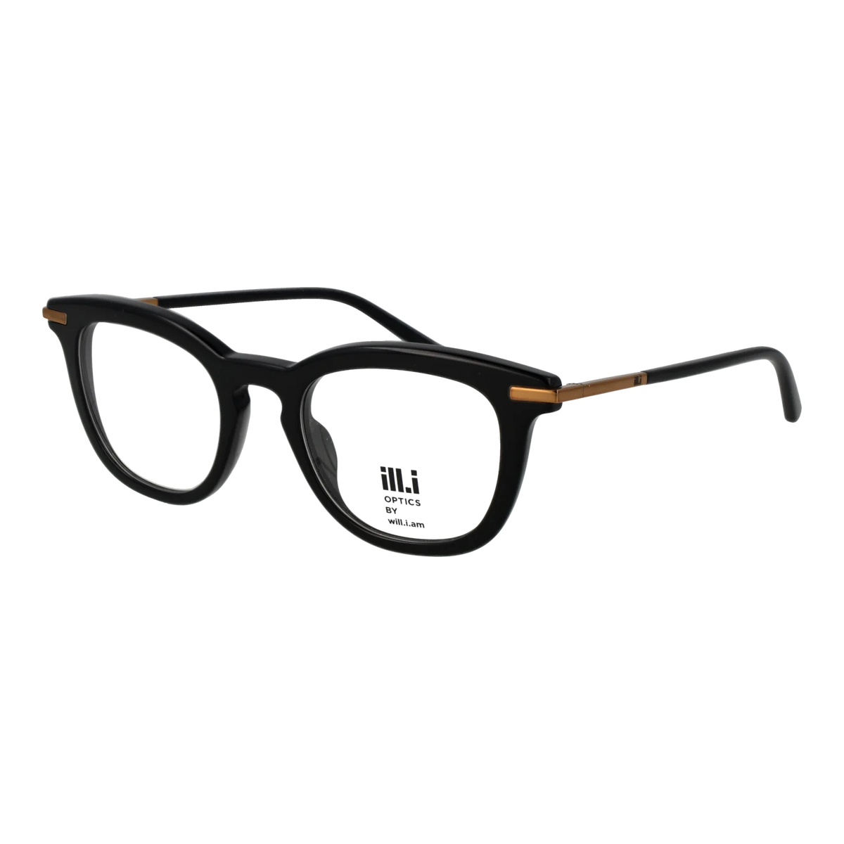 Ill.i by Will.i.am glasses, Ill.i by Will.i.am Optical Frames WA044V01 01 49 – Burghley & Co (Image 1)