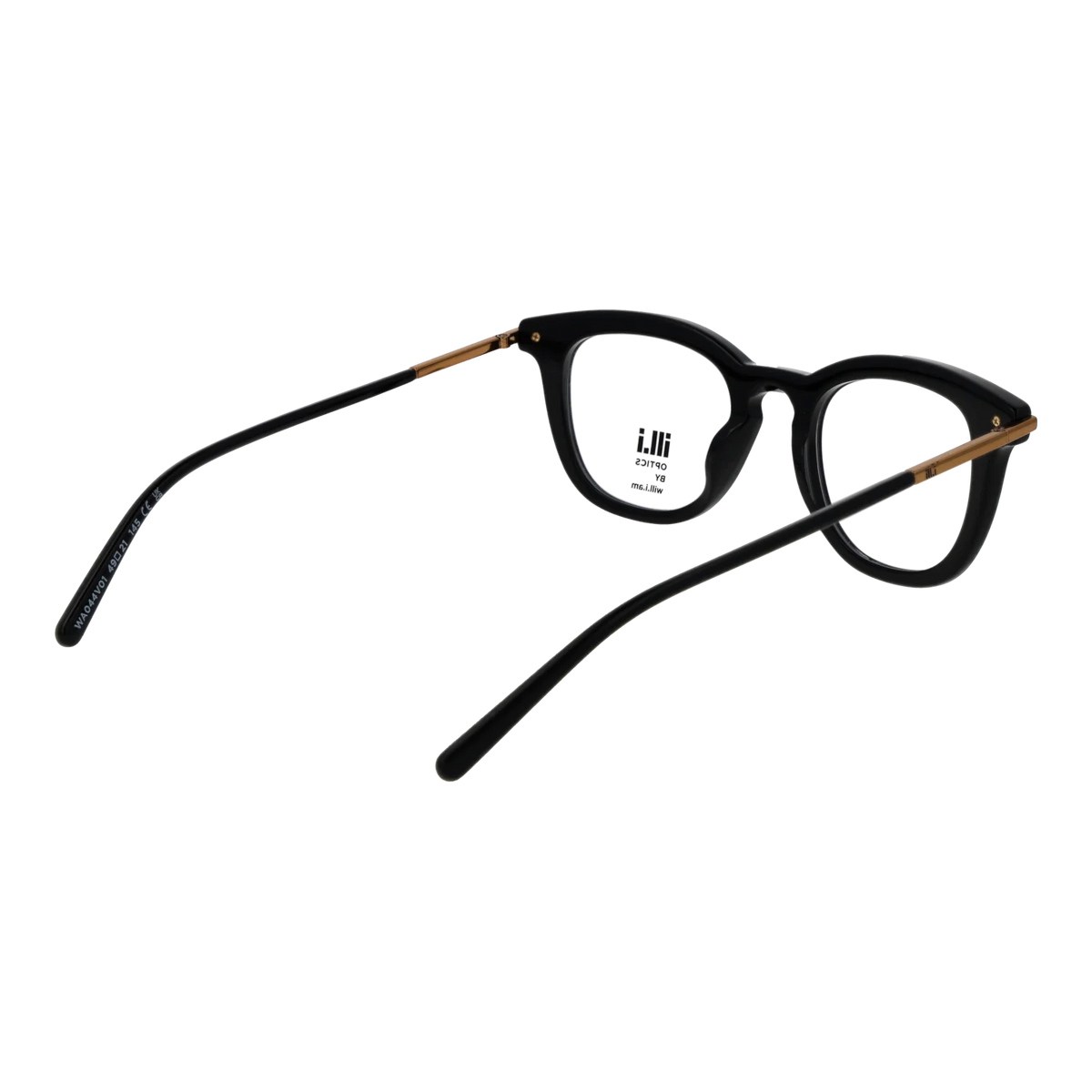 Ill.i by Will.i.am glasses, Ill.i by Will.i.am Optical Frames WA044V01 01 49 – Burghley & Co (Image 3)