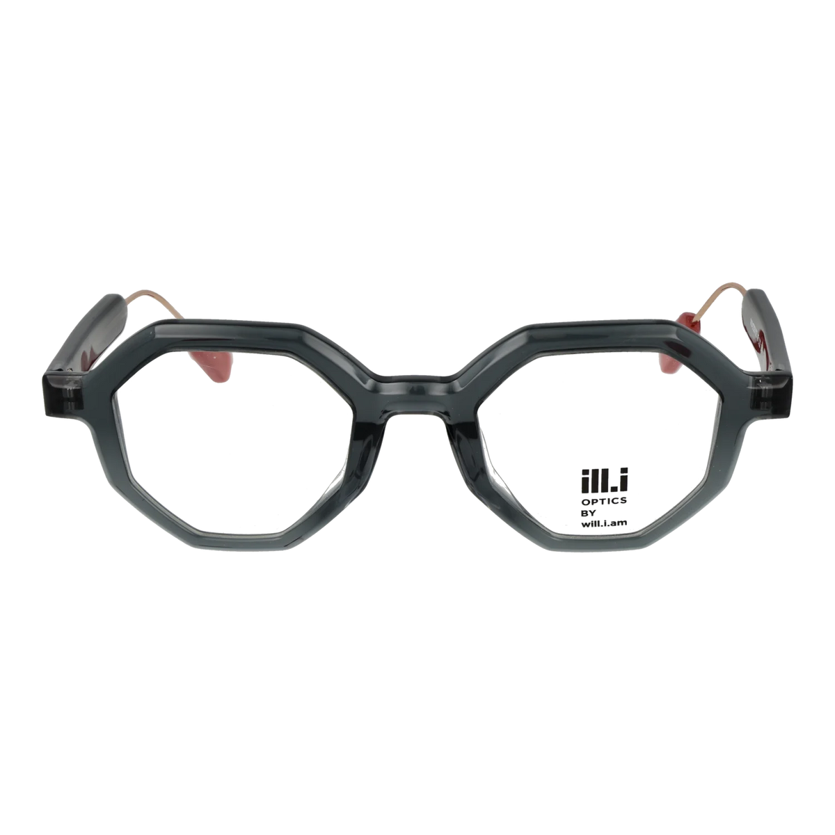 Ill.i by Will.i.am glasses, Acetate frame, Ill.i by Will.i.am Optical Frames WA038V03 03 47 – Burghley & Co (Image 2)