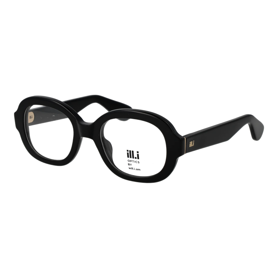 Ill.i by Will.i.am Oval glasses, Acetate frame, Ill.i by Will.i.am Optical Frames WA046V04 04 50 – Burghley & Co (Image 1)