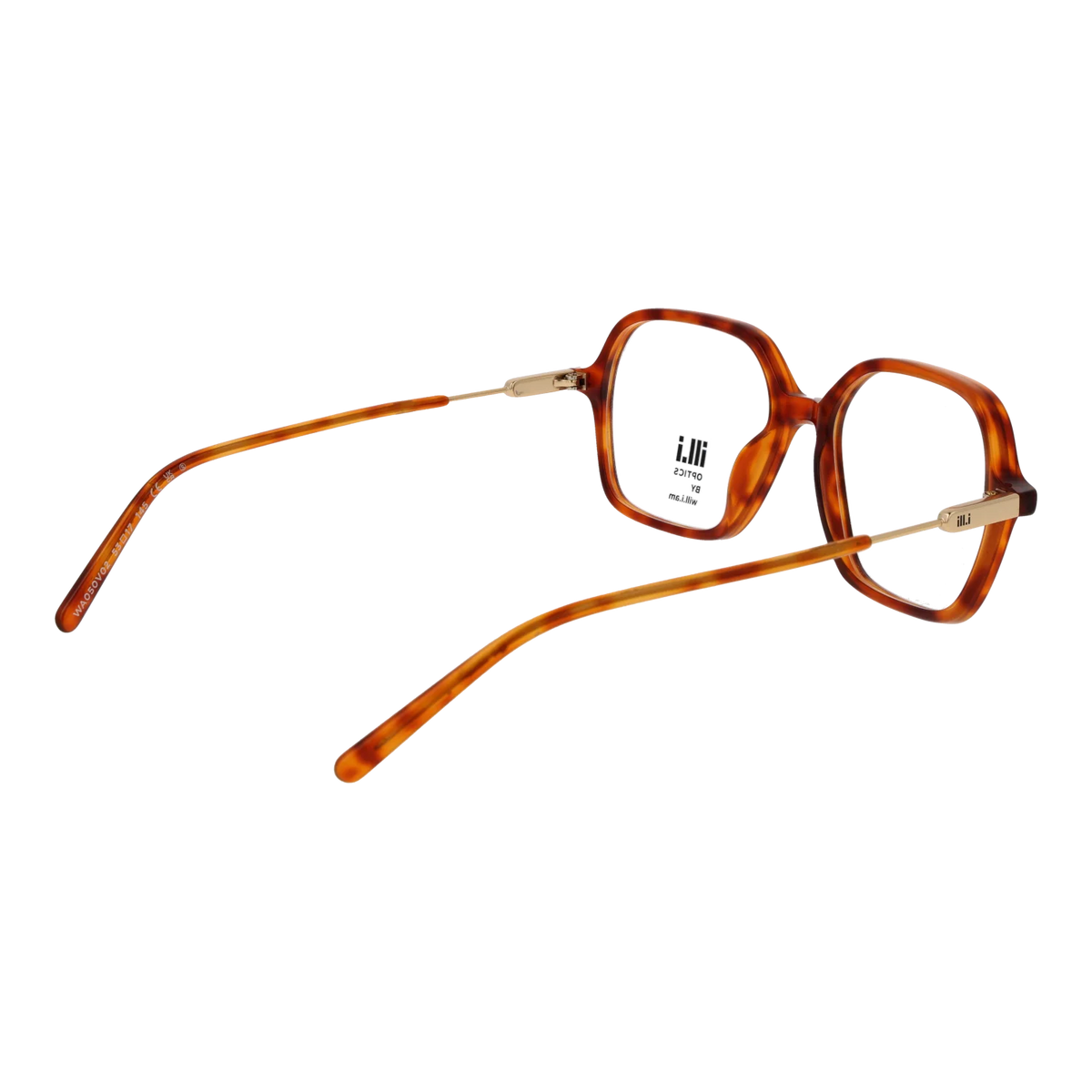 Ill.i by Will.i.am Square glasses, Acetate frame, Ill.i by Will.i.am Optical Frames WA050V02 02 53 – Burghley & Co (Image 3)