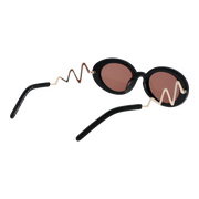 Ill.i by Will.i.am Oval sunglasses, Acetate frame, Ill.i by Will.i.am Sunglasses WA599S01 01 52 – Burghley & Co (Image 3)