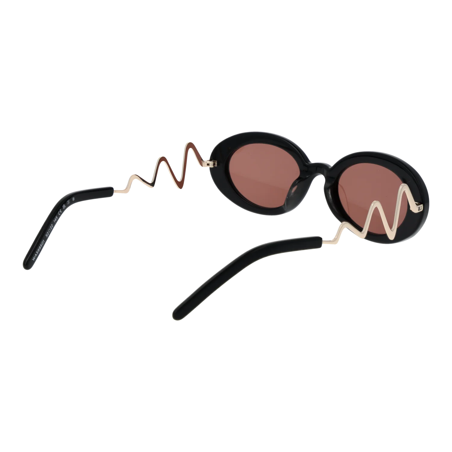 Ill.i by Will.i.am Oval sunglasses, Acetate frame, Ill.i by Will.i.am Sunglasses WA599S01 01 52 – Burghley & Co (Image 3)