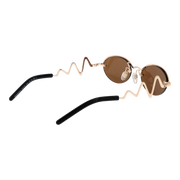 Ill.i by Will.i.am Oval sunglasses, Metal frame, Ill.i by Will.i.am Sunglasses WA600S01 01 51 – Burghley & Co (Image 3)