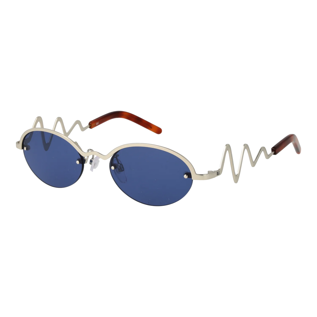 Ill.i by Will.i.am Oval sunglasses, Metal frame, Ill.i by Will.i.am Sunglasses WA600S02 19 145 – Burghley & Co (Image 1)
