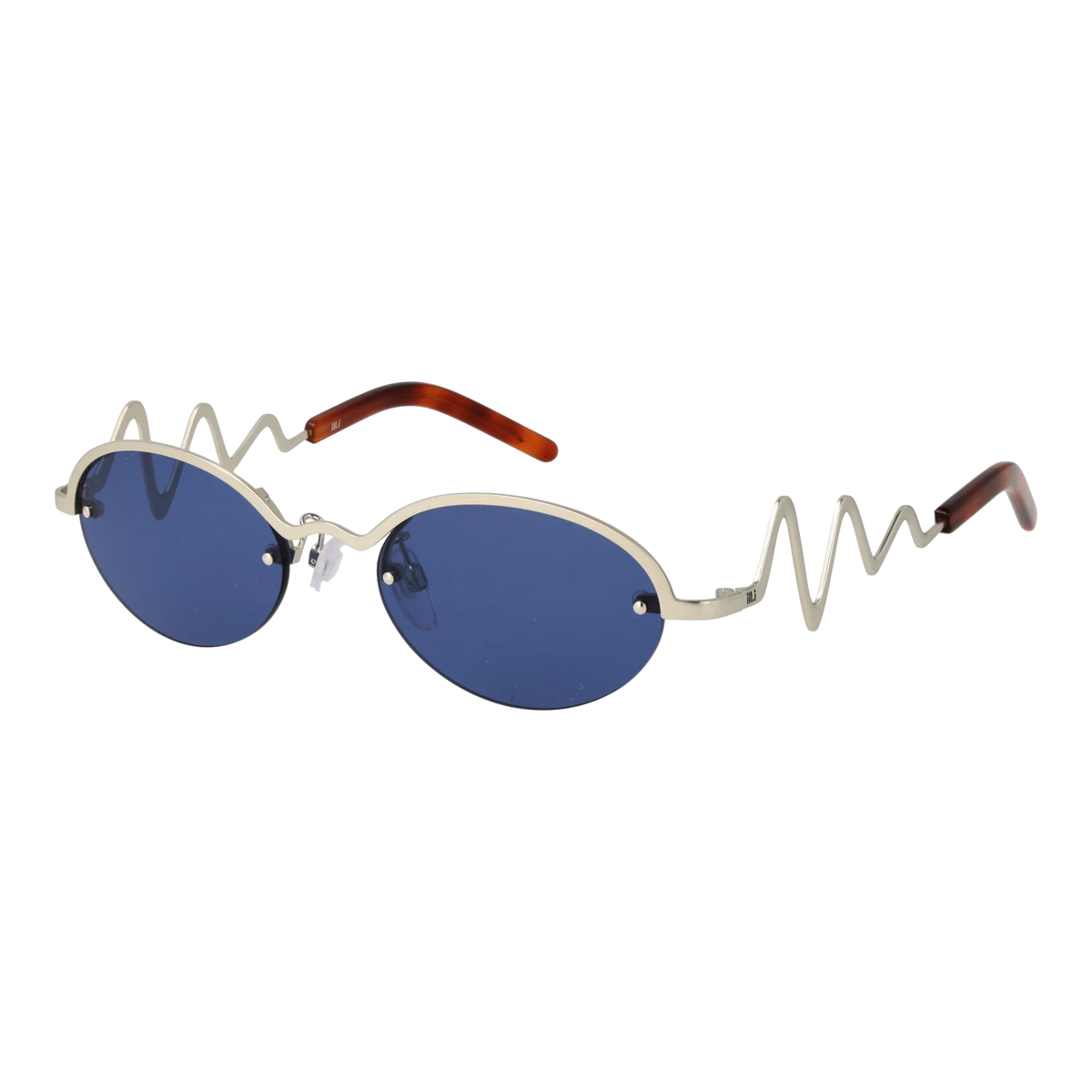 Ill.i by Will.i.am Oval sunglasses, Metal frame, Ill.i by Will.i.am Sunglasses WA600S02 19 145 – Burghley & Co (Image 1)