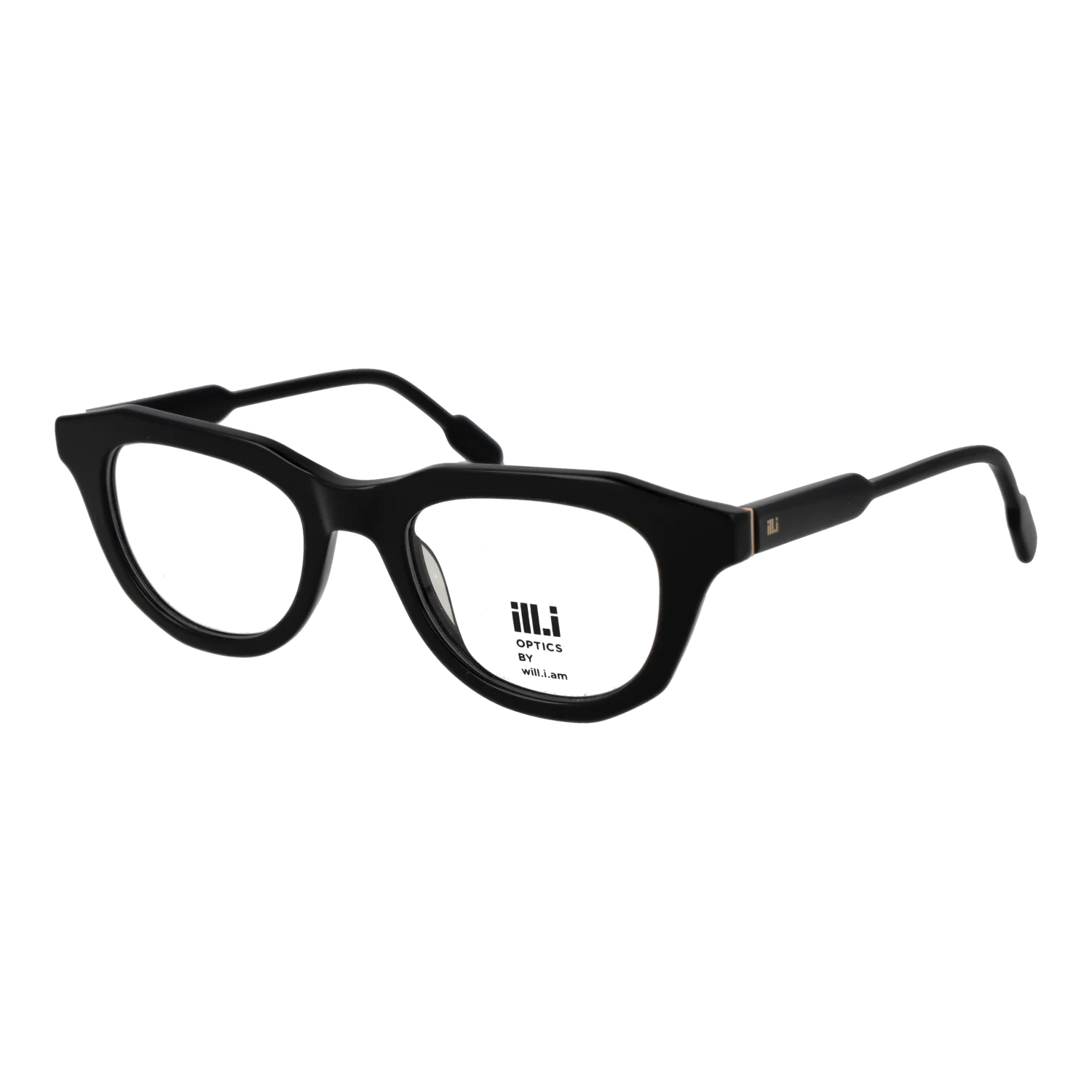 Ill.i by Will.i.am sunglasses, Acetate frame, Ill.i by Will.i.am Frames with Sunglasses-Clips WA055C01 01 49 – Burghley & Co (Image 1)