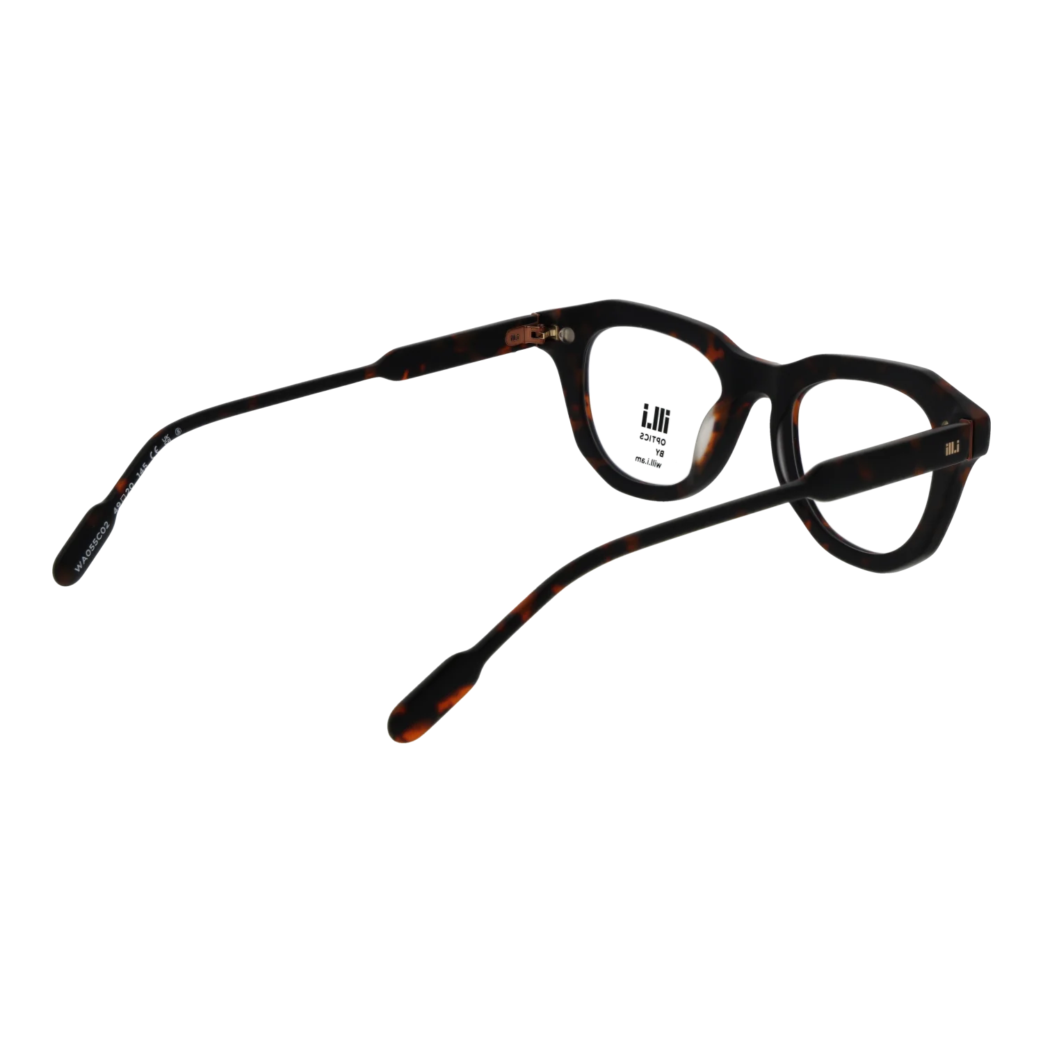 Ill.i by Will.i.am sunglasses, Acetate frame, Ill.i by Will.i.am Frames with Sunglasses-Clips WA055C02 02 49 – Burghley & Co (Image 3)