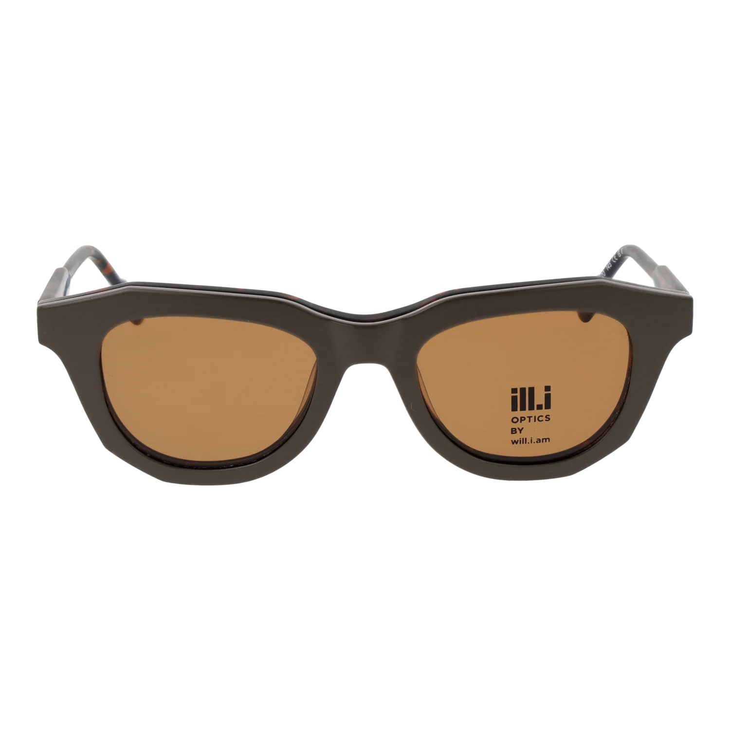 Ill.i by Will.i.am sunglasses, Acetate frame, Ill.i by Will.i.am Frames with Sunglasses-Clips WA055C02 02 49 – Burghley & Co (Image 5)