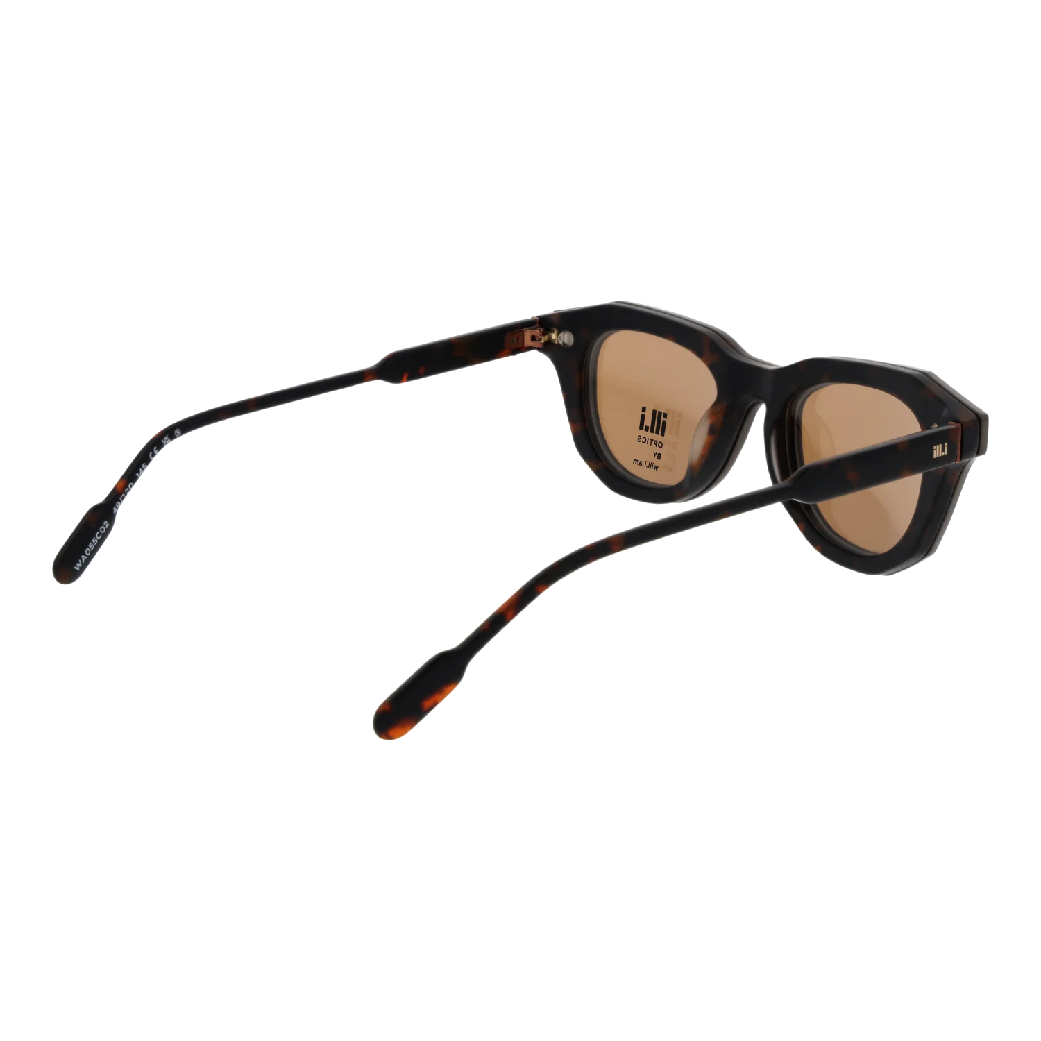 Ill.i by Will.i.am sunglasses, Acetate frame, Ill.i by Will.i.am Frames with Sunglasses-Clips WA055C02 02 49 – Burghley & Co (Image 6)