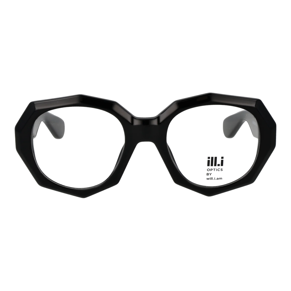 Ill.i by Will.i.am glasses, Acetate frame, Ill.i by Will.i.am Optical Frames WA062V01 01 52 – Burghley & Co (Image 2)