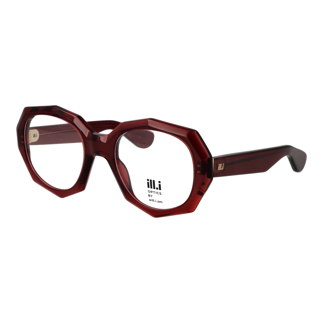 Ill.i by Will.i.am glasses, Ill.i by Will.i.am Optical Frames WA062V02 02 52 – Burghley & Co (Image 1)
