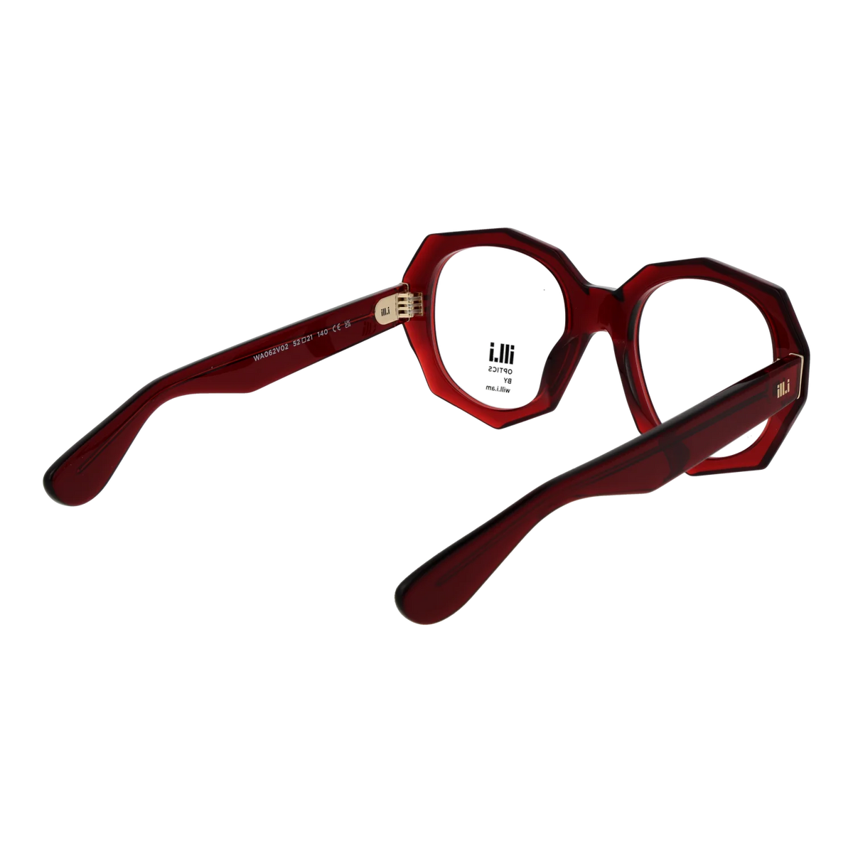Ill.i by Will.i.am glasses, Ill.i by Will.i.am Optical Frames WA062V02 02 52 – Burghley & Co (Image 3)