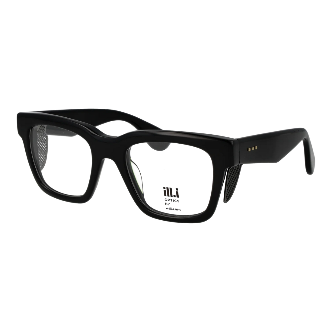 Ill.i by Will.i.am Square sunglasses, Acetate frame, Ill.i by Will.i.am Frames with Sunglasses-Clips WA067C01 01 53 – Burghley & Co (Image …