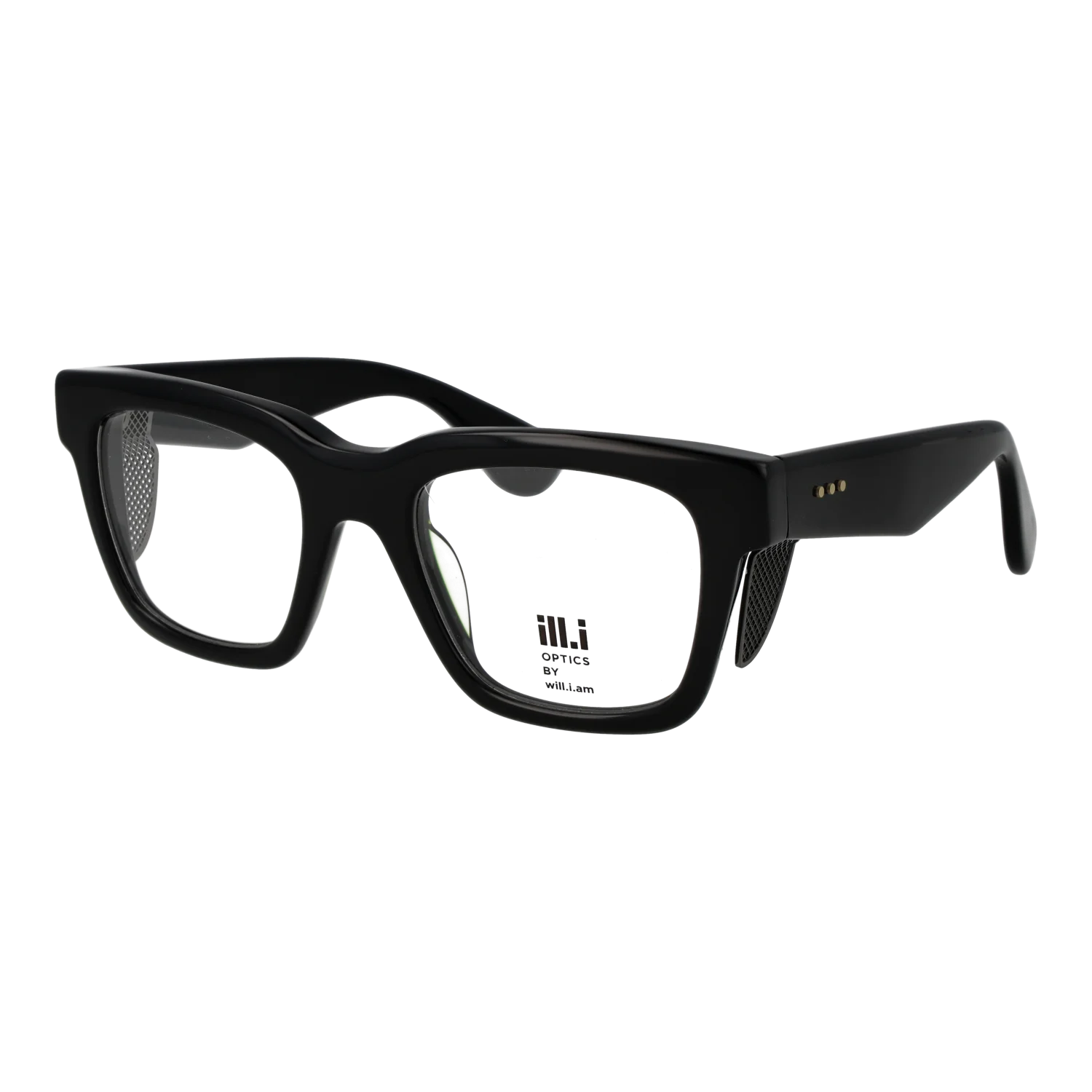 Ill.i by Will.i.am Square sunglasses, Acetate frame, Ill.i by Will.i.am Frames with Sunglasses-Clips WA067C01 01 53 – Burghley & Co (Image …