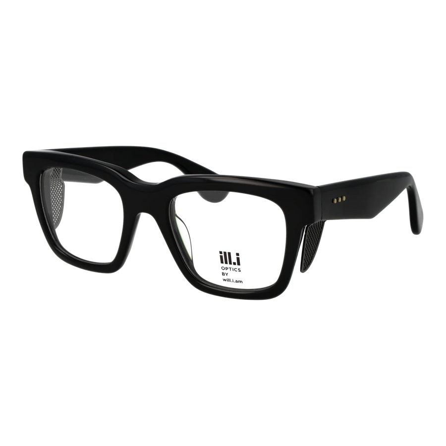 Ill.i by Will.i.am Square sunglasses, Acetate frame, Ill.i by Will.i.am Frames with Sunglasses-Clips WA067C01 01 53 – Burghley & Co (Image …