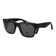 Ill.i by Will.i.am Square sunglasses, Acetate frame, Ill.i by Will.i.am Frames with Sunglasses-Clips WA067C01 01 53 – Burghley & Co (Image …
