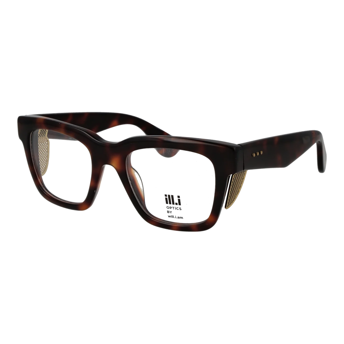 Ill.i by Will.i.am Square sunglasses, Acetate frame, Ill.i by Will.i.am Frames with Sunglasses-Clips WA067C02 02 53 – Burghley & Co (Image …