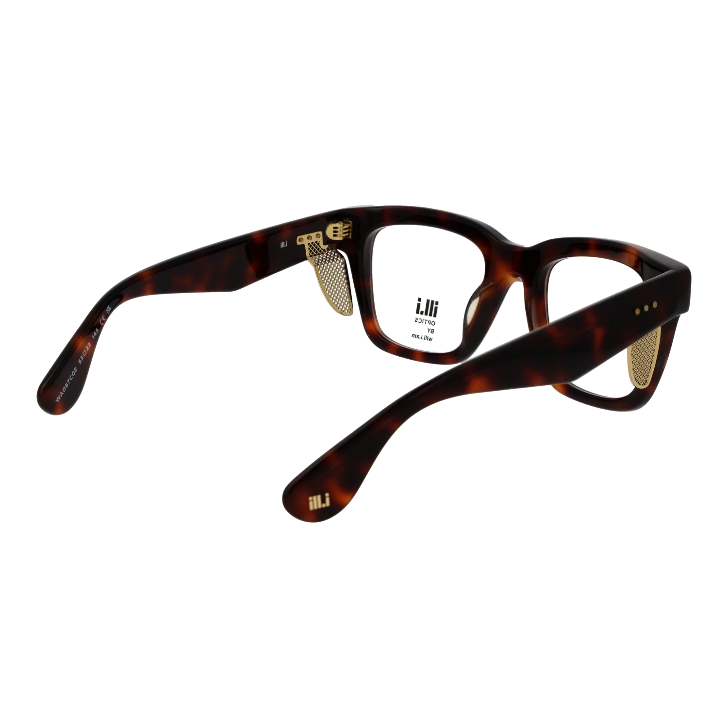 Ill.i by Will.i.am Square sunglasses, Acetate frame, Ill.i by Will.i.am Frames with Sunglasses-Clips WA067C02 02 53 – Burghley & Co (Image …