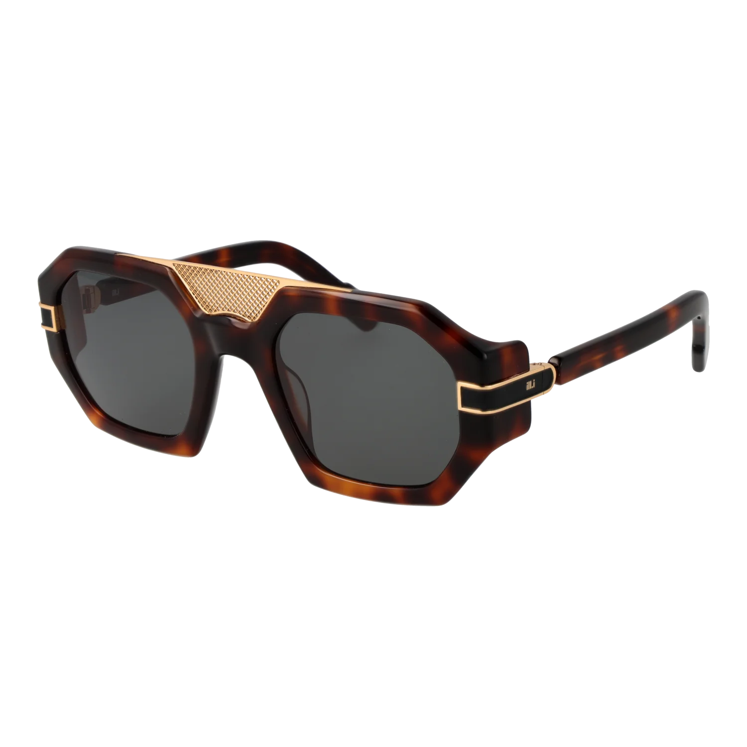 Ill.i by Will.i.am Aviator sunglasses, Acetate frame, Ill.i by Will.i.am Sunglasses WA603S 02 54 – Burghley & Co (Image 1)