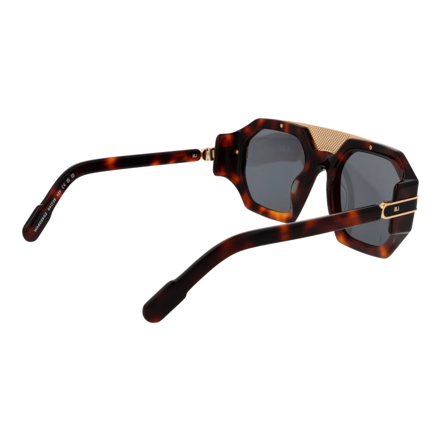 Ill.i by Will.i.am Aviator sunglasses, Acetate frame, Ill.i by Will.i.am Sunglasses WA603S 02 54 – Burghley & Co (Image 3)