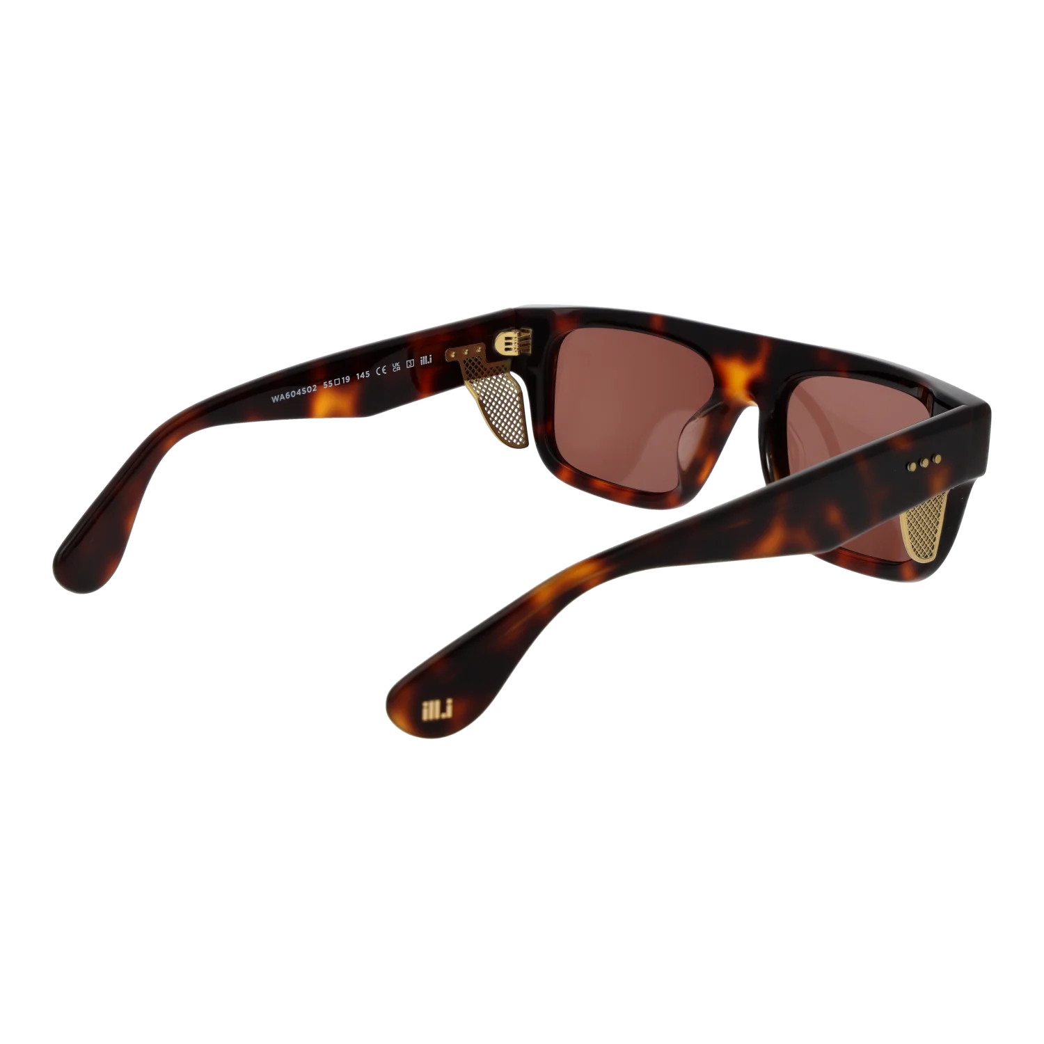 Ill.i by Will.i.am Rectangle sunglasses, Acetate frame, Ill.i by Will.i.am Sunglasses WA604S02 02 55 – Burghley & Co (Image 3)