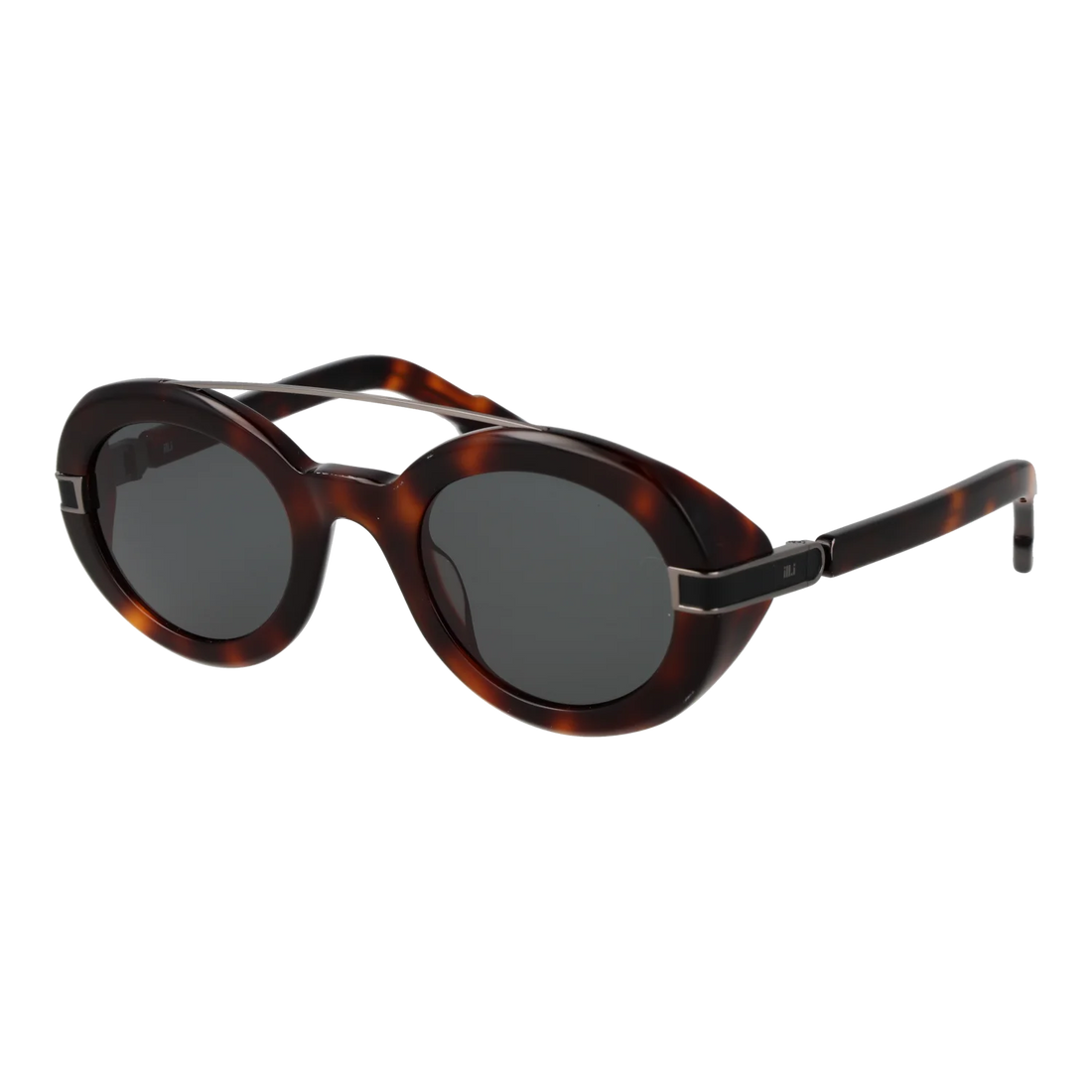 Ill.i by Will.i.am Round sunglasses, Acetate frame, Ill.i by Will.i.am Sunglasses WA606S02 02 50 – Burghley & Co (Image 1)