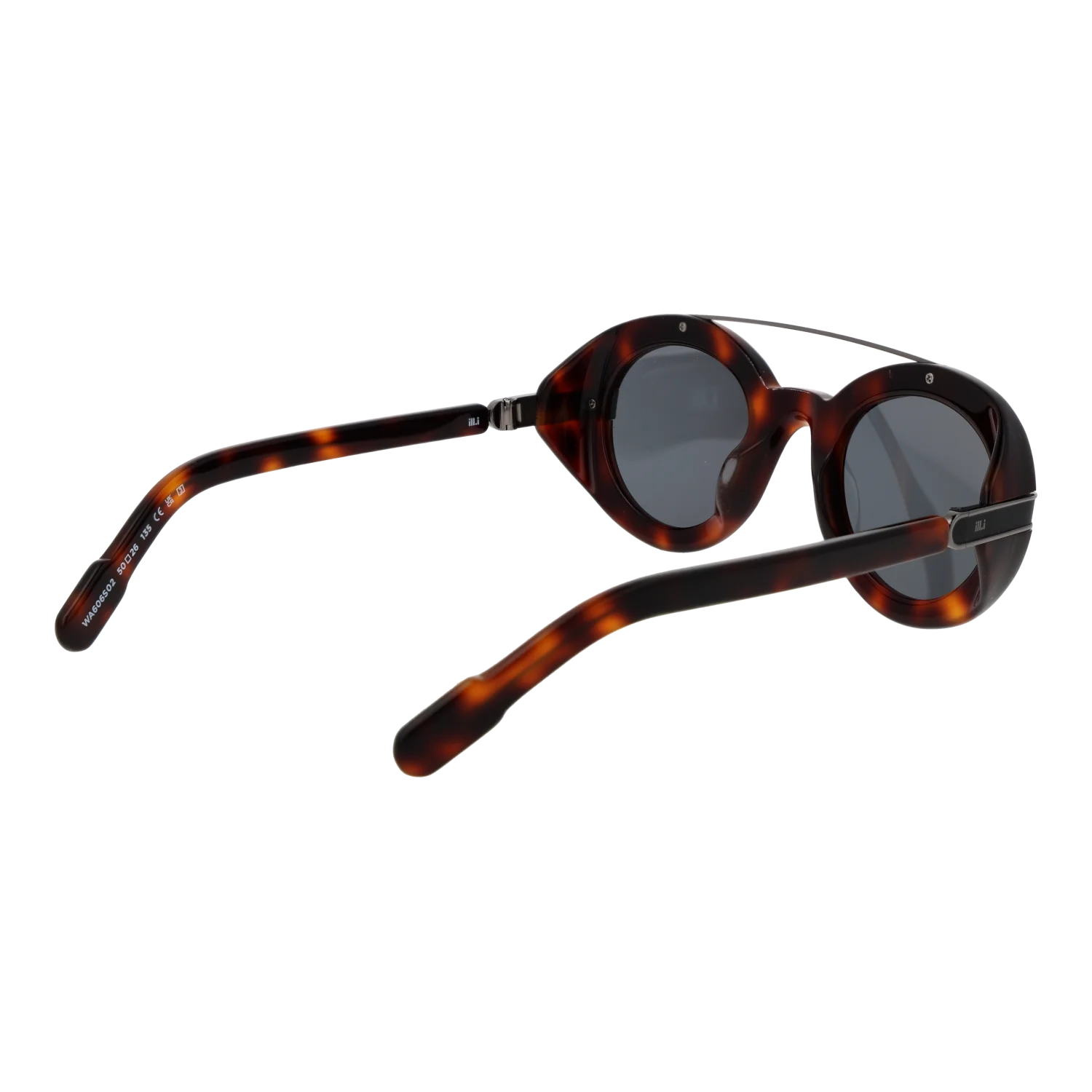 Ill.i by Will.i.am Round sunglasses, Acetate frame, Ill.i by Will.i.am Sunglasses WA606S02 02 50 – Burghley & Co (Image 3)