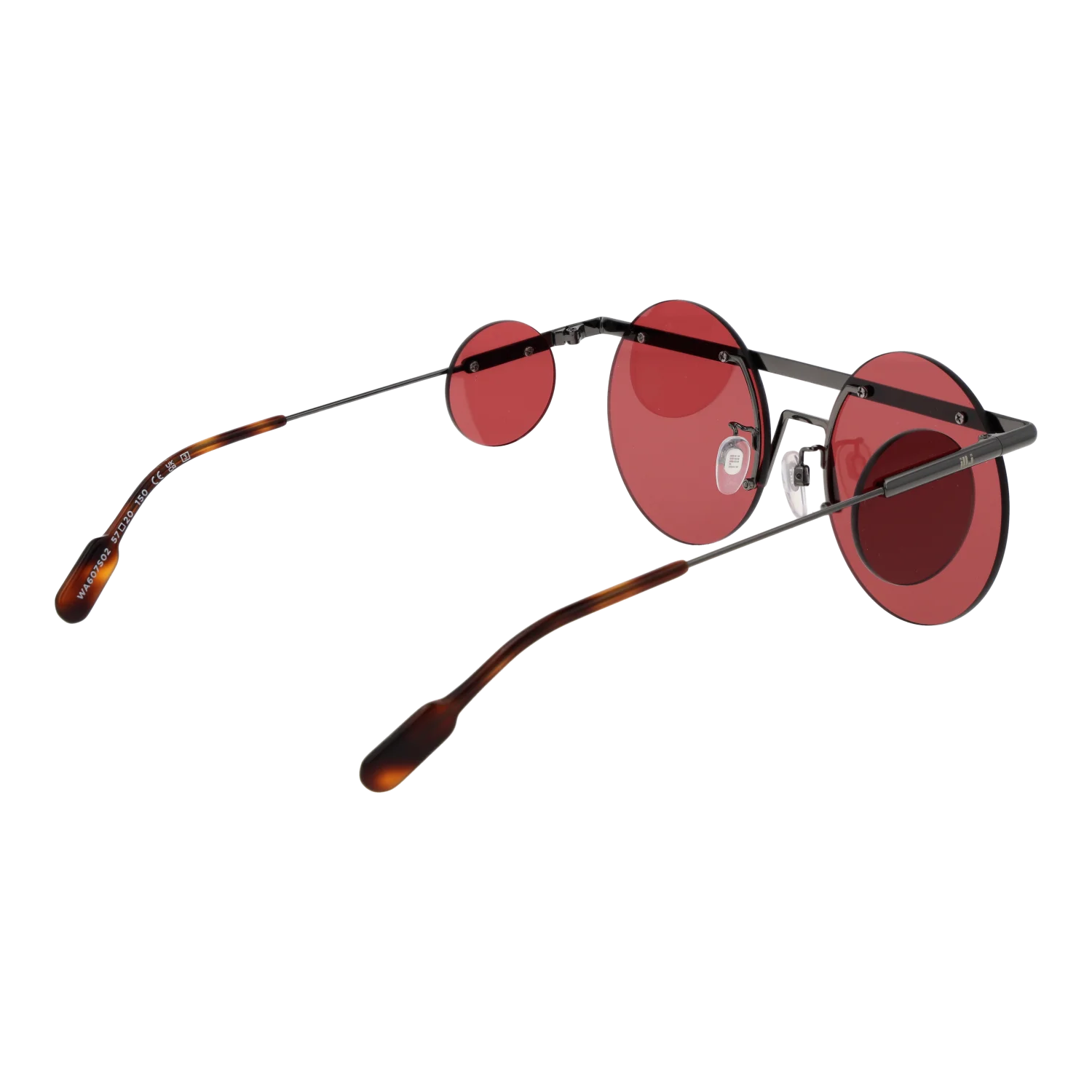 Ill.i by Will.i.am Round sunglasses, Metal frame, Ill.i by Will.i.am Sunglasses WA607S02 02 57 – Burghley & Co (Image 3)