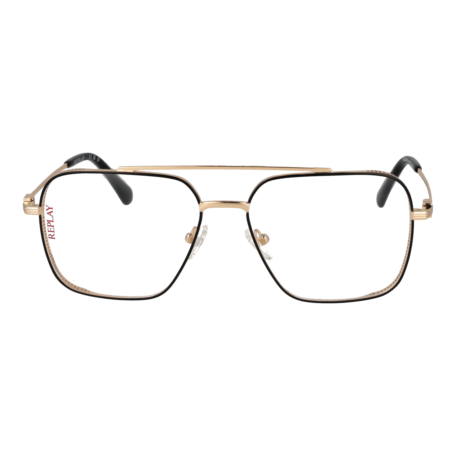 Replay Square glasses, Metal frame, Replay Optical Frames RY459V 01 57 – Burghley & Co (Image 2)