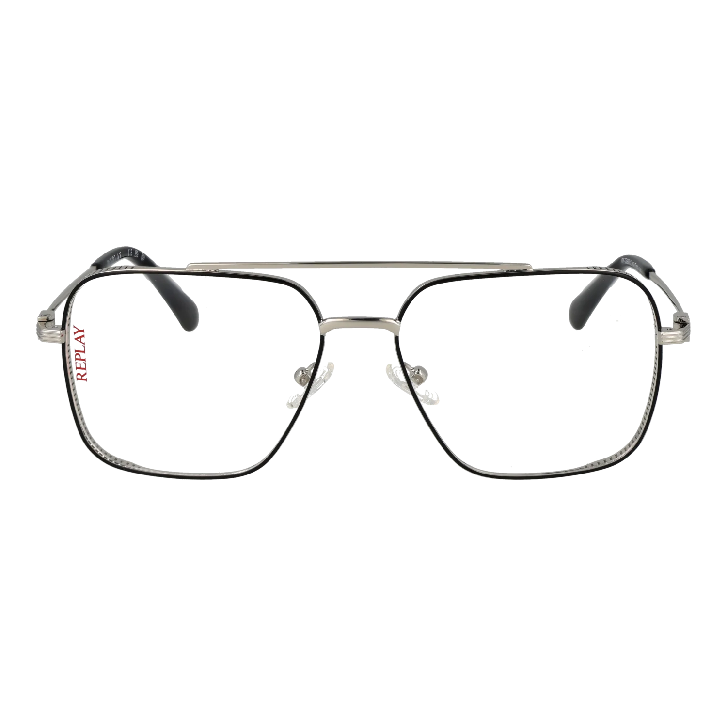 Replay Square glasses, Metal frame, Replay Optical Frames RY459V 02 57 – Burghley & Co (Image 2)