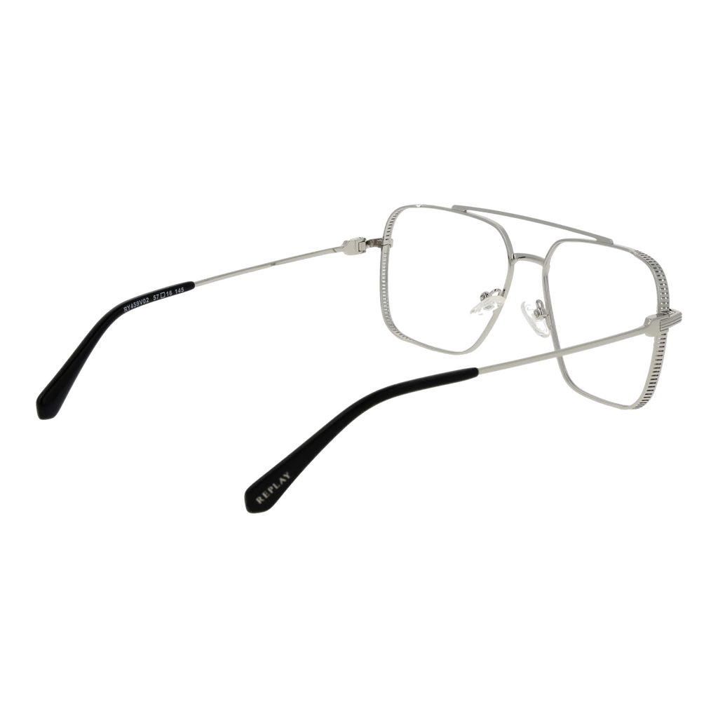 Replay Square glasses, Metal frame, Replay Optical Frames RY459V 02 57 – Burghley & Co (Image 3)