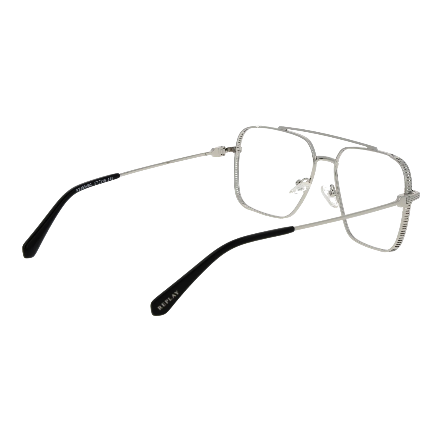 Replay Square glasses, Metal frame, Replay Optical Frames RY459V 02 57 – Burghley & Co (Image 3)