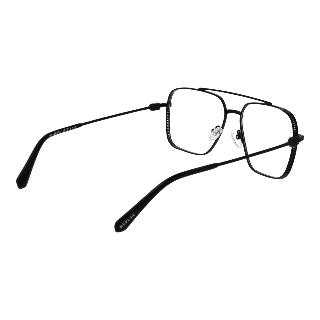 Replay Square glasses, Metal frame, Replay Optical Frames RY459V 03 57 – Burghley & Co (Image 3)