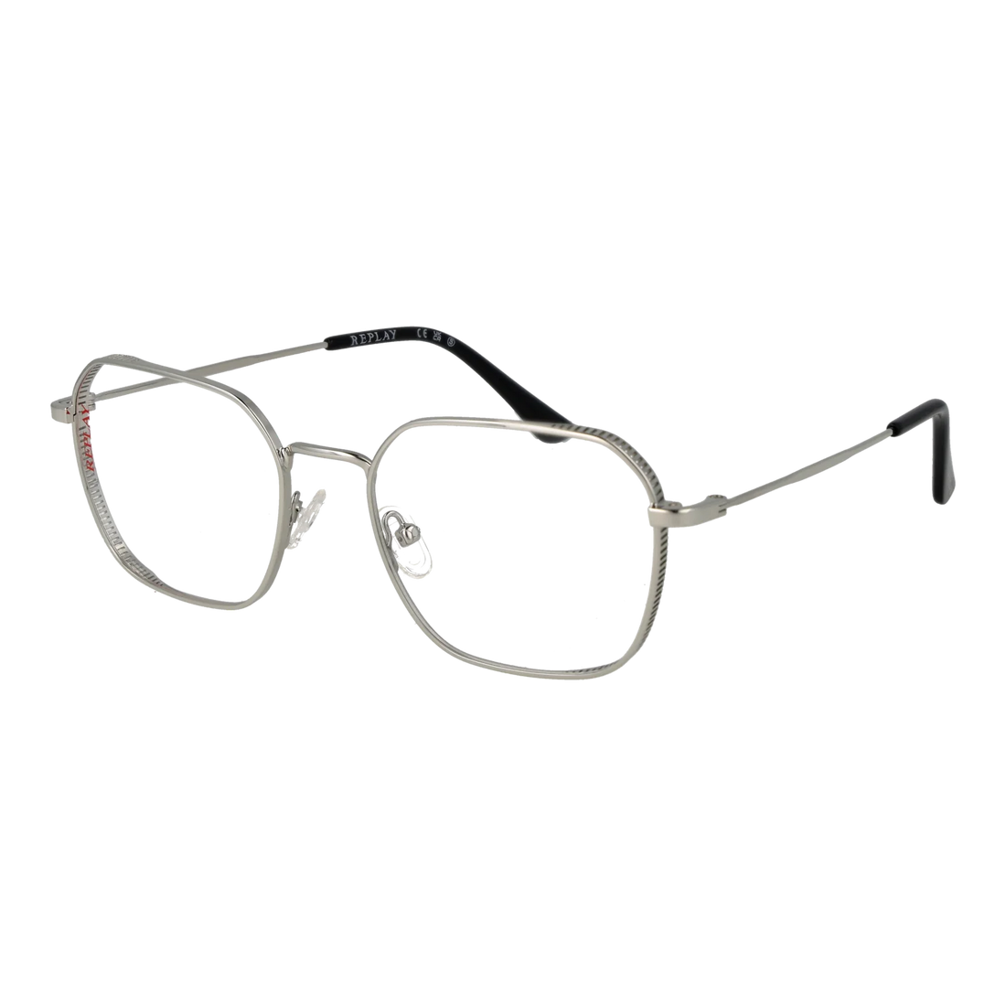 Replay Square glasses, Metal frame, Replay Optical Frames RY463V 02 53 – Burghley & Co (Image 1)