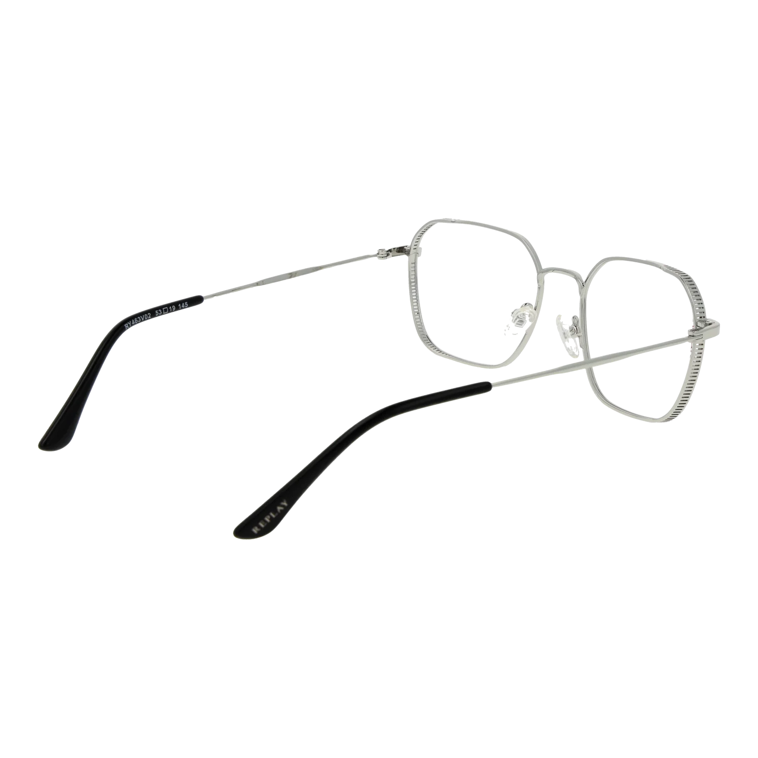 Replay Square glasses, Metal frame, Replay Optical Frames RY463V 02 53 – Burghley & Co (Image 3)