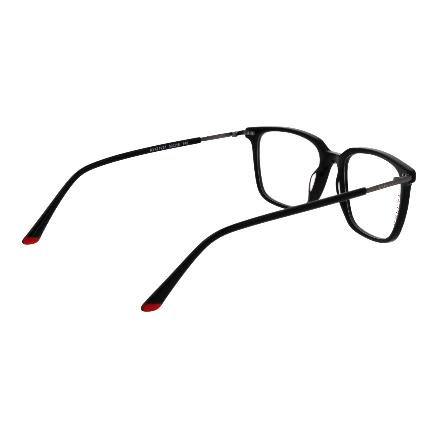 Replay Square glasses, Acetate frame, Replay Optical Frames RY471V 01 53 – Burghley & Co (Image 3)