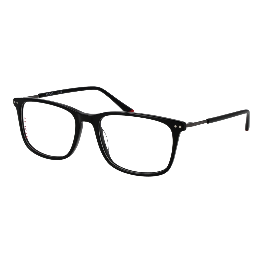 Replay Rectangle glasses, Acetate frame, Replay Optical Frames RY472V 01 56 – Burghley & Co (Image 1)