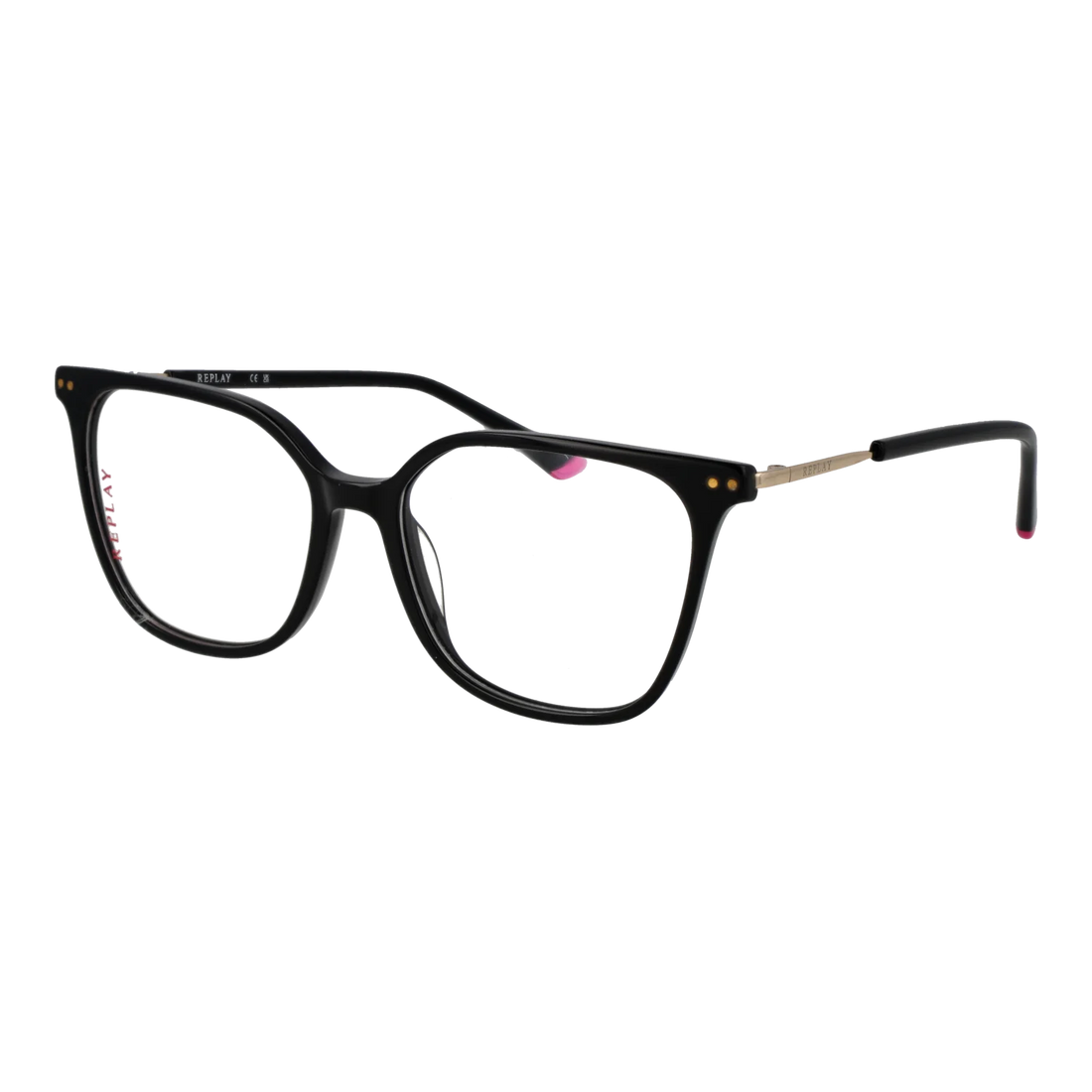 Replay Square glasses, Acetate frame, Replay Optical Frames RY473V 01 53 – Burghley & Co (Image 1)