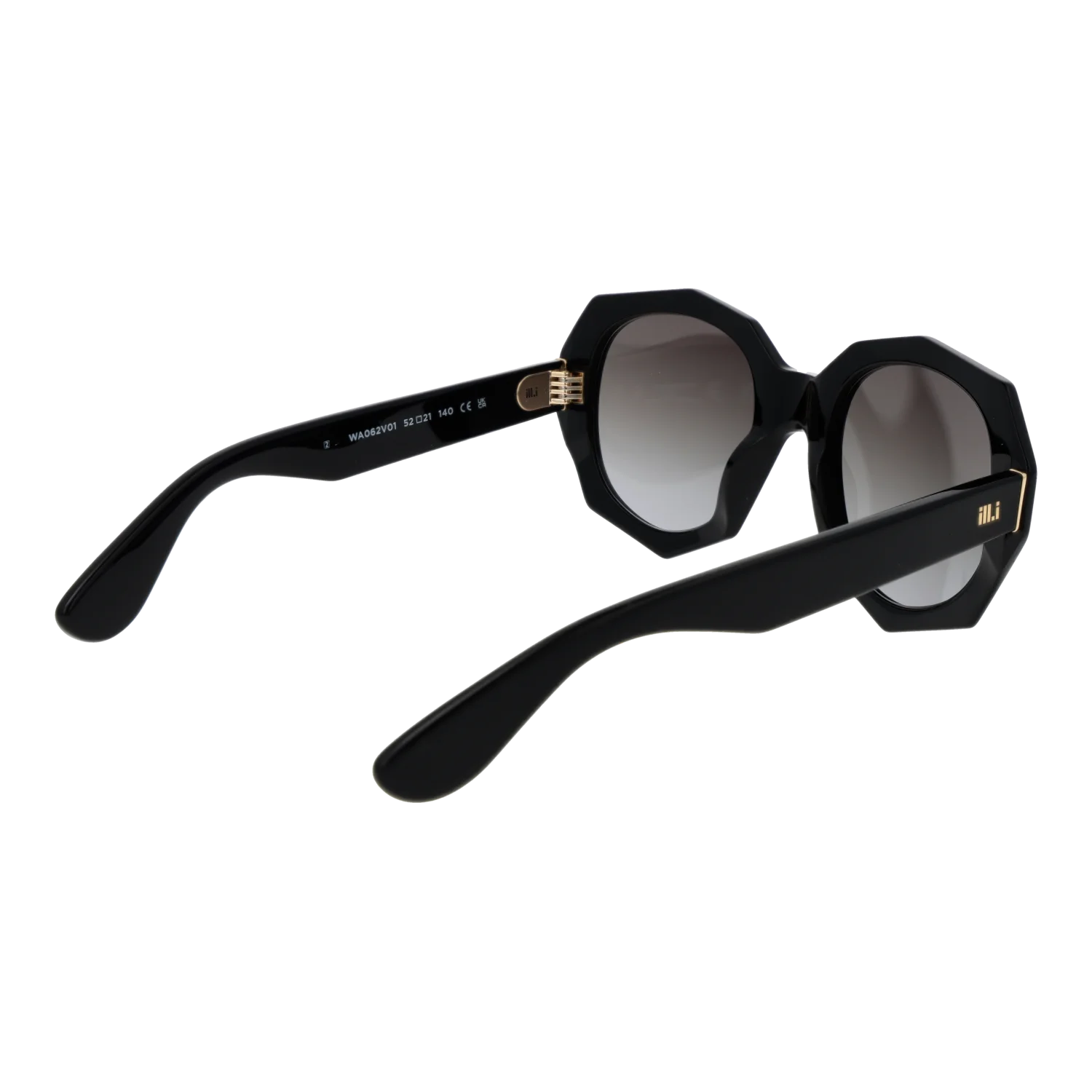 Ill.i by Will.i.am sunglasses, Acetate frame, Ill.i by Will.i.am Sunglasses WA062V01S 01S 52 – Burghley & Co (Image 3)