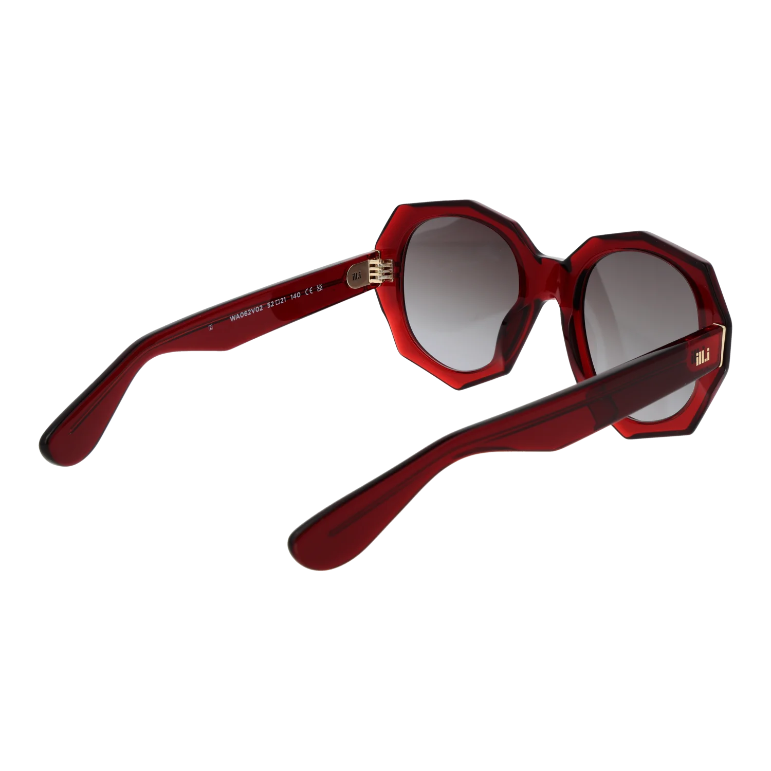 Ill.i by Will.i.am sunglasses, Acetate frame, Ill.i by Will.i.am Sunglasses WA062V02S 02S 52 – Burghley & Co (Image 3)